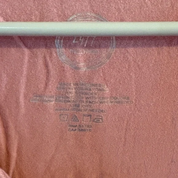 Maurice’s Women's Pink Lace-Up Top - Picture 3 of 3